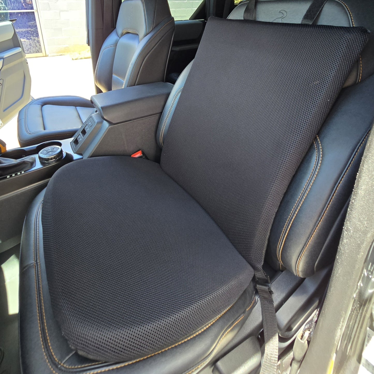 New Low Profile Cocoon of Comfort, Light Weight Gel Seat Cushion for Car/Truck, Ideal for Drivers