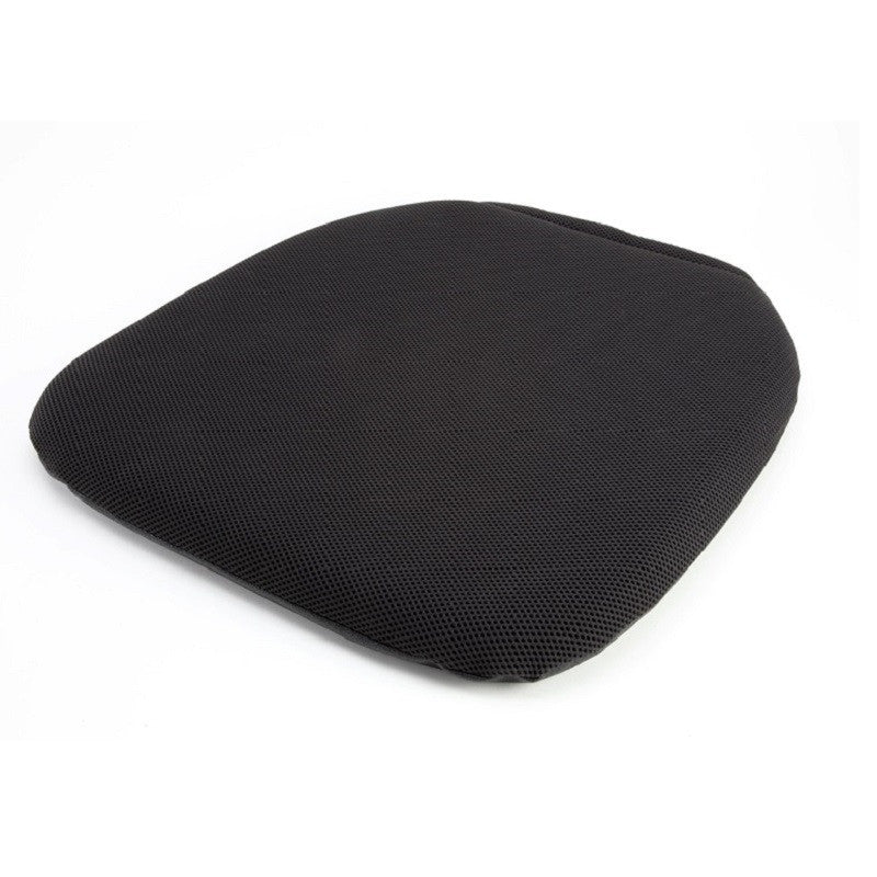 Comfortable, black gel seat cushion