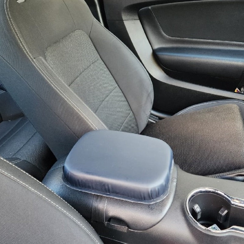 Snapklik.co : Auto Center Console Pad, PU Leather Car Center Console Box Cushion, Non Slip Soft - Foto 13